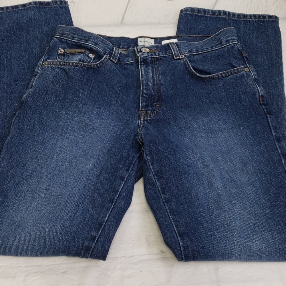 Vintage Y2K Calvin Klein Jeans High Waist Boot Cut EUC 6 30x31